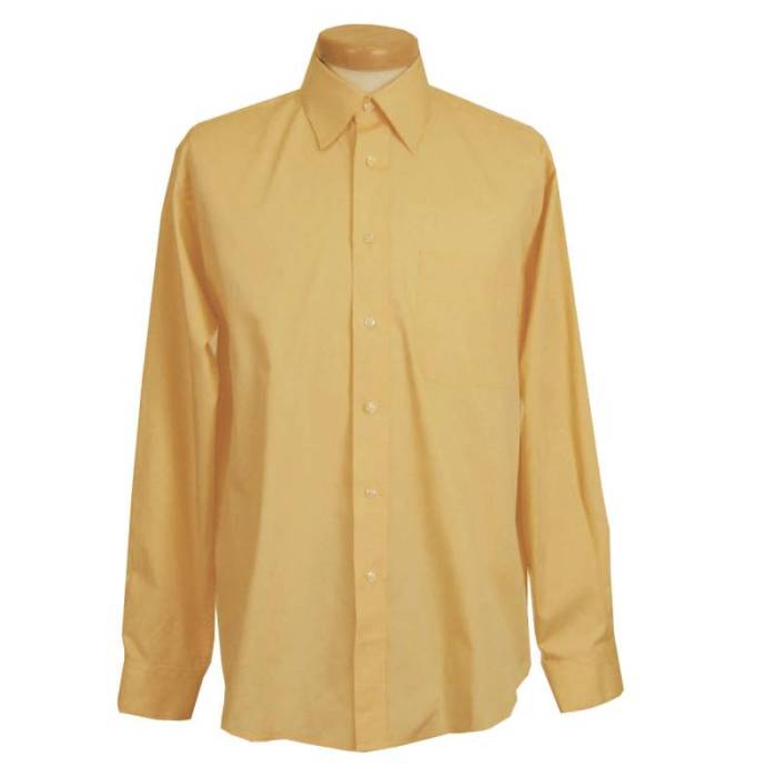 Mens mustard dress shirt