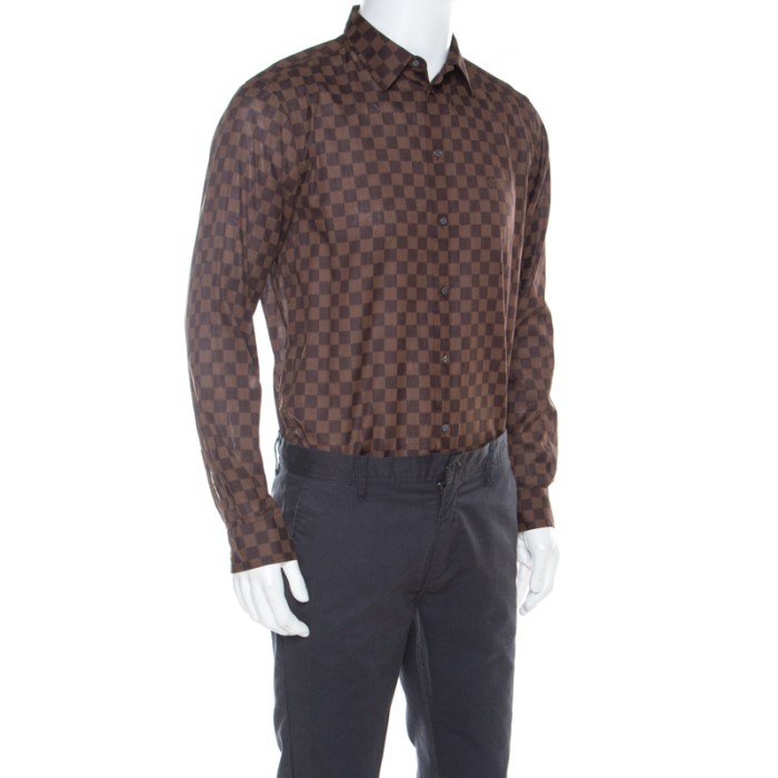 Louis vuitton dress shirt mens