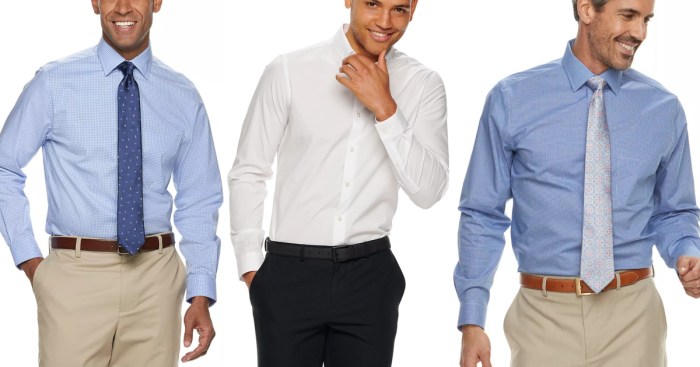 Kohls mens dress shirt